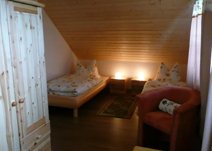 בית נופש Cozy Wooden House In Waltershausen Near The Forest *