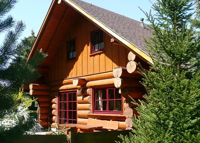 Cozy Wooden House In Waltershausen Near The Forest בית נופש *