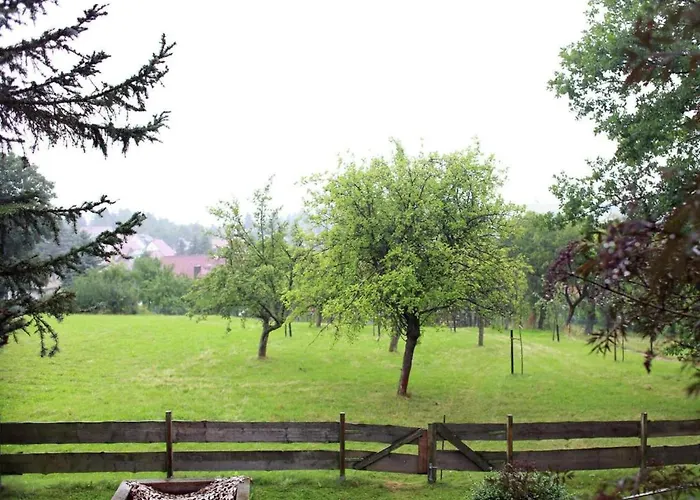 בית נופש Cozy Wooden House In Waltershausen Near The Forest *