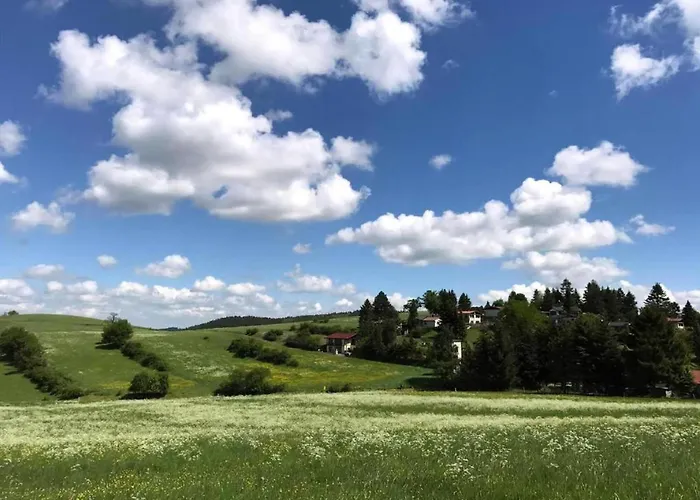 Cozy Wooden House In Waltershausen Near The Forest בית נופש